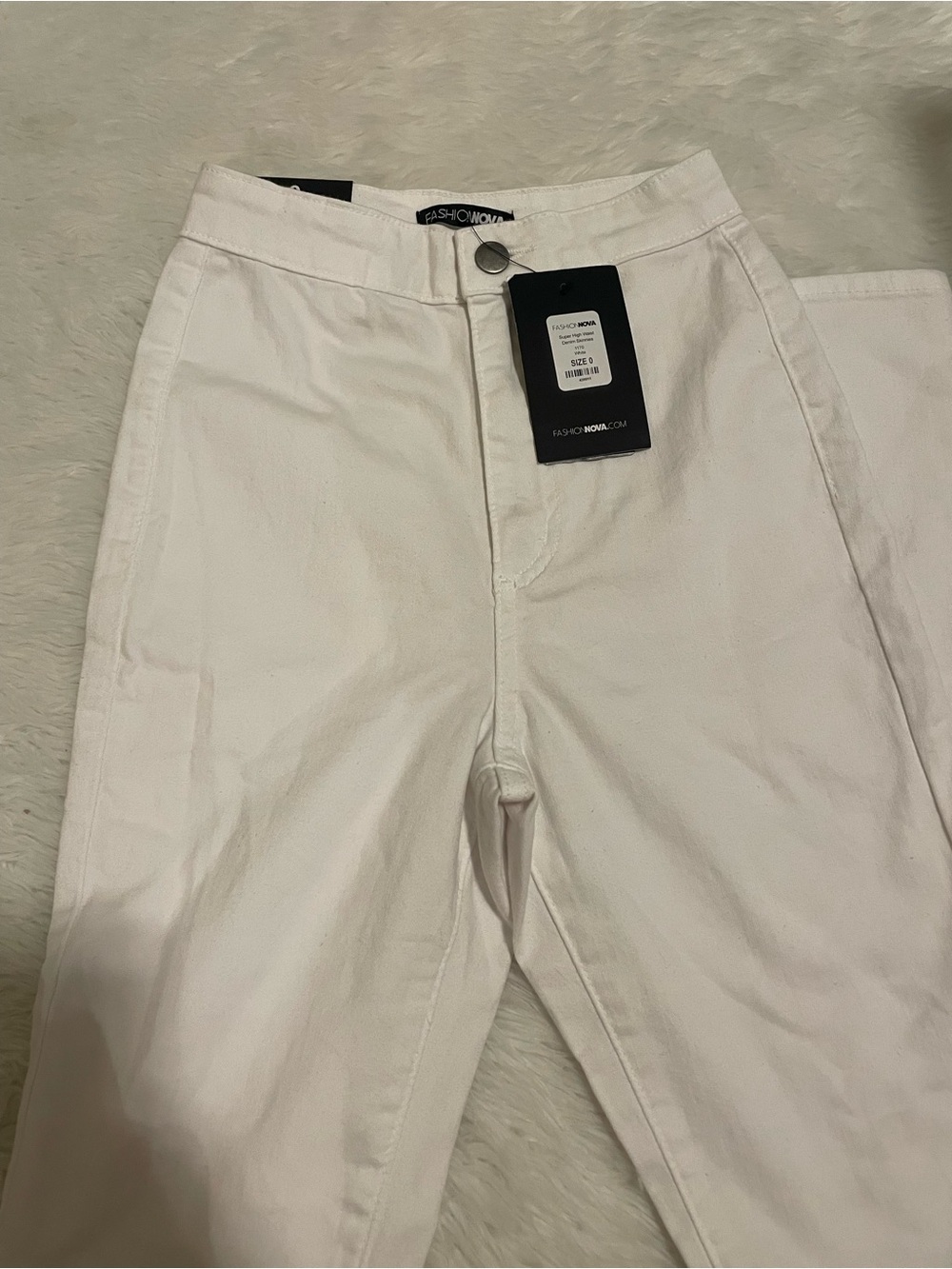 Fashion Nova Super High Waist Denim skinnies